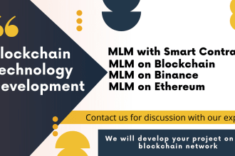 develop MLM software based on blockchain using ethereum blockchain network