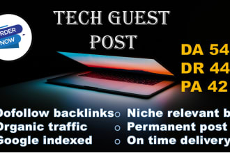 do tech guest post on high da tech blog