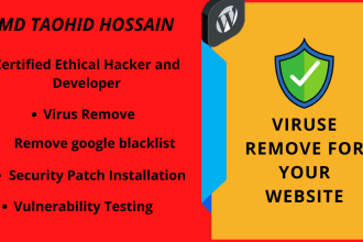 scan your wordpress and remove   malware virus and fix