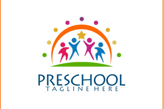 design logo for kids childcare baby shop etsy or daycare