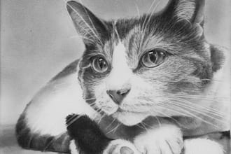 do custom pet portrait dog portrait pet drawing