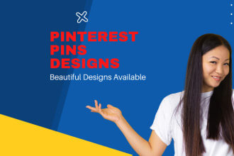 create the pinterest pins designs