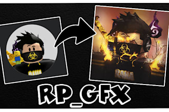make a high detailed roblox profile for you
