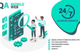 do professional QA testing of websites and mobile apps