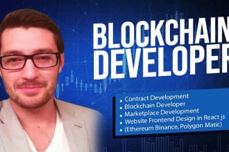 develop amazing blockchain website