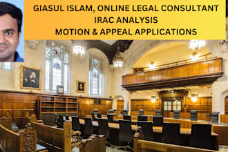 online attorney for motion, appeal, irac, legal review
