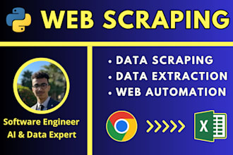 do web scraping from any website using python
