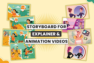 draw professional storyboards for presentation or animation