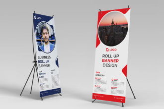 design professional roll up banner