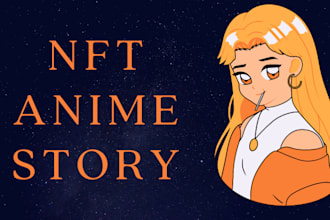 write unique nft anime stories, anime blogs,manga stories, and articles for you