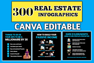 provide real estate success tips infographics for instagram