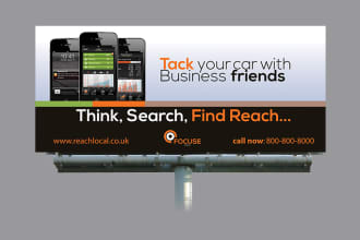 design unique billboard poster design
