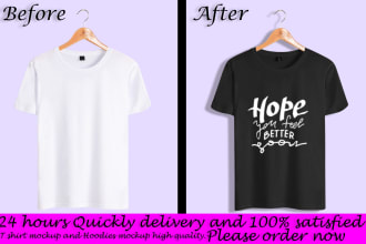 make simple t shirt mockup and hoodies mockup high quality