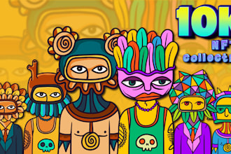 Big Deals!  draw your 10k nft art collection