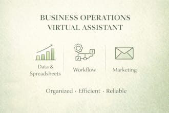 help organize your business operations