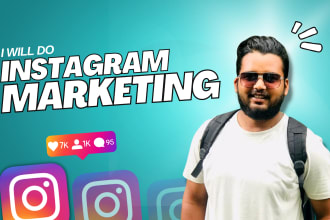 do instagram marketing or promotion for organic growth