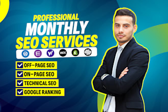 do monthly local SEO service with backlink package for higher google ranking