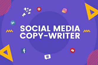 write social media copy, linkedin posts, and articles