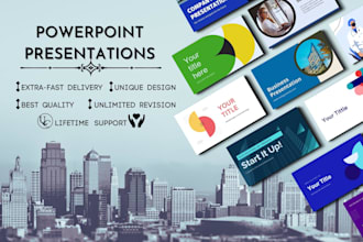create stylish and professional powerpoint presentation