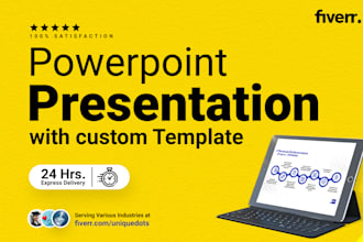 do powerpoint presentation with custom template