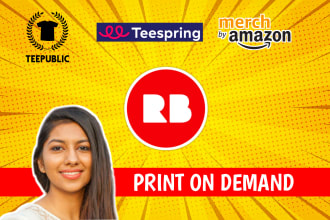 your print on demand virtual assistant for etsy, redbubble, teespring