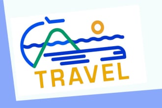 do a unique travel and tourism logo for your business
