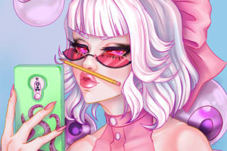 create perfect 3d vtuber and 2d vtuber model