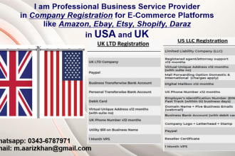 uk and USA company registration in 21 days