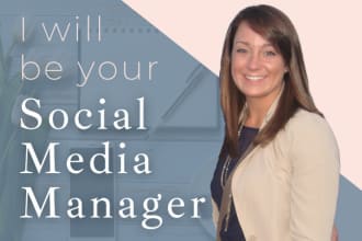 be your social media manager