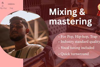 do professional mixing and mastering for spotify and apple music