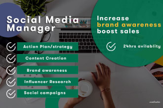 social media manager for your brand