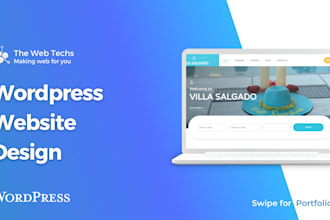 develop responsive wordpress website