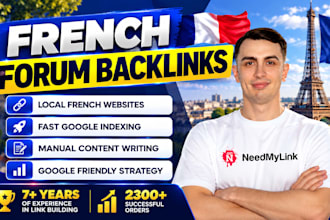 place french backlinks as local seo france link building
