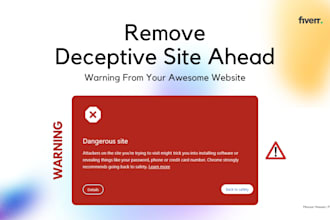 fix deceptive site ahead problem or google blacklist remove