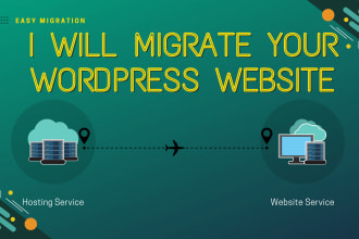 migrate transfer your wordpress website