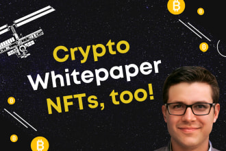 write a cryptocurrency whitepaper, nft white paper, or crypto token ico ido