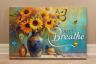 create amazing canvas wall art designs