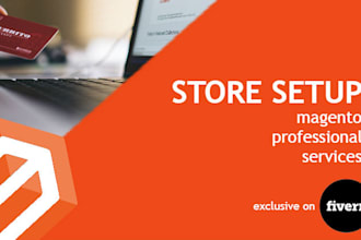 setup your store using magento