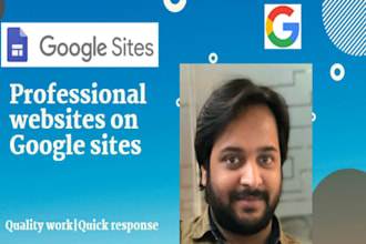 design a professional website on google sites