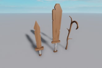 create any models or props for your roblox game