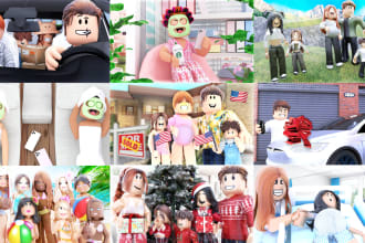 make you a custom roblox gfx thumbnail for your game or youtube channel