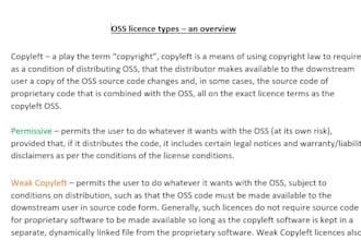 create open source software guidance templates to help you become oss compliant