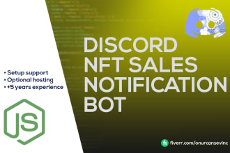 develop a discord nft sales notification bot