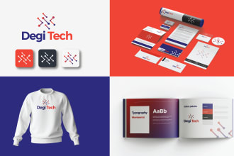 do brand identity guidelines and brand style guide or logo and stationary design