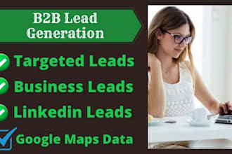 do b2b lead generation and targeted linkedin lead generation