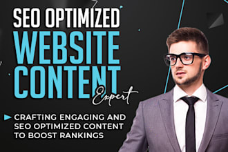 deliver website content and copywriting services