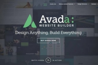 customize, design wordpress website with divi or avada theme
