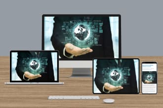 design 3d screen mockup for laptop,iphone,ipad,desktop,PC