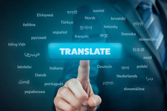 professionally translate in multiple language