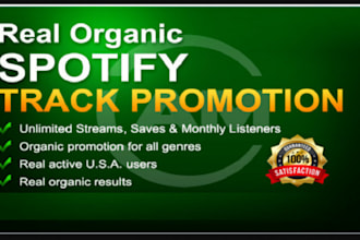 do organic spotify music promotion, spotify music marketing for organic growth
